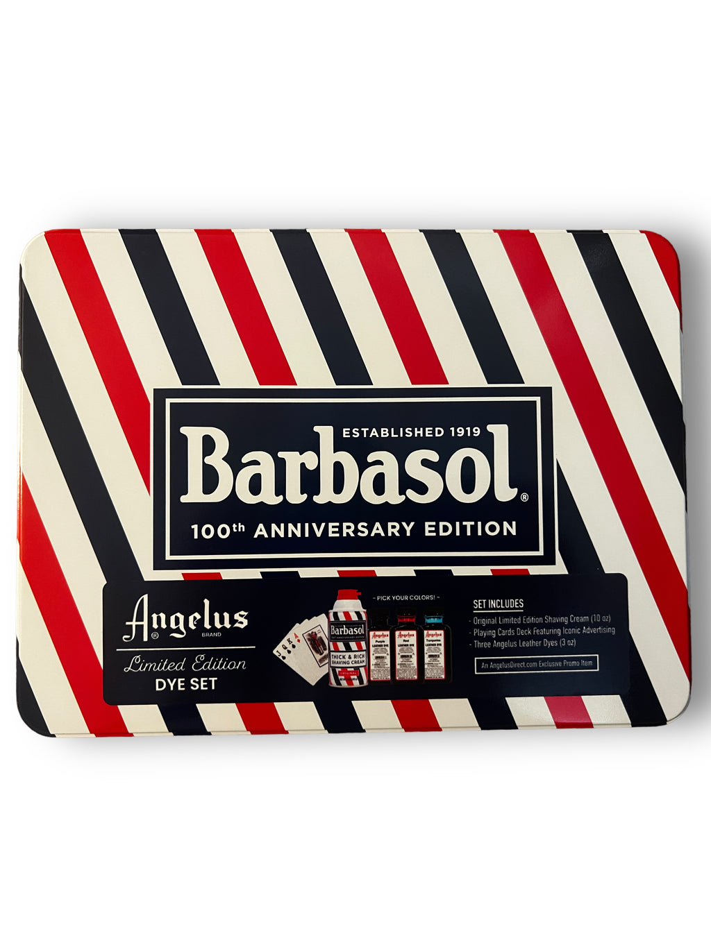 ANGELUS X BARBASOL LIMITED EDITION DYE KIT