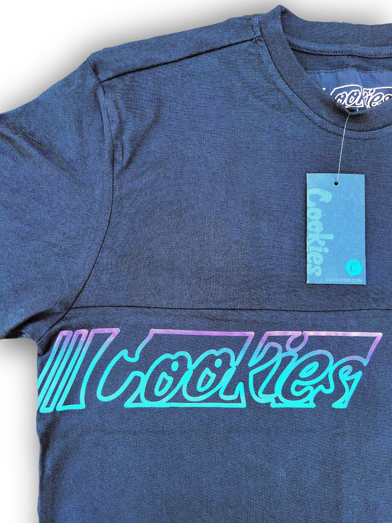 Cookies Hologram Black Knit T-Shirt