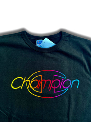 Champion Heritage Block Ink Black T-Shirt