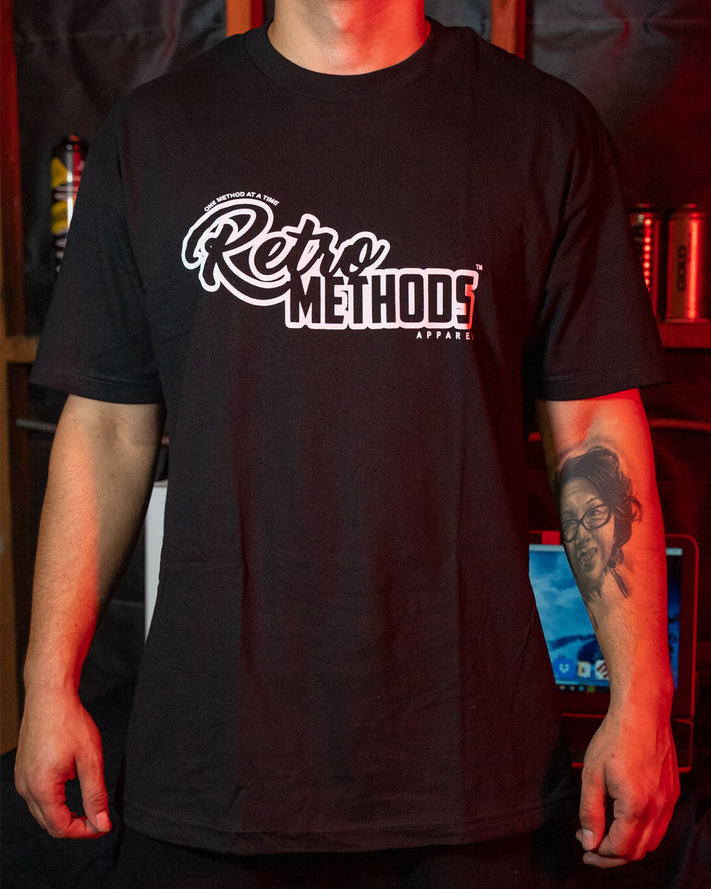 Retro Methods Short sleeve t-shirt [2019 logo]