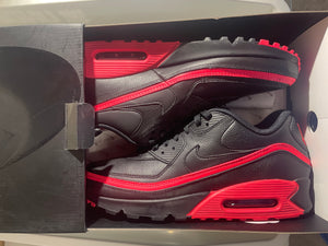 Nike Air Max x Undefeated 90 (Black Solar Red)