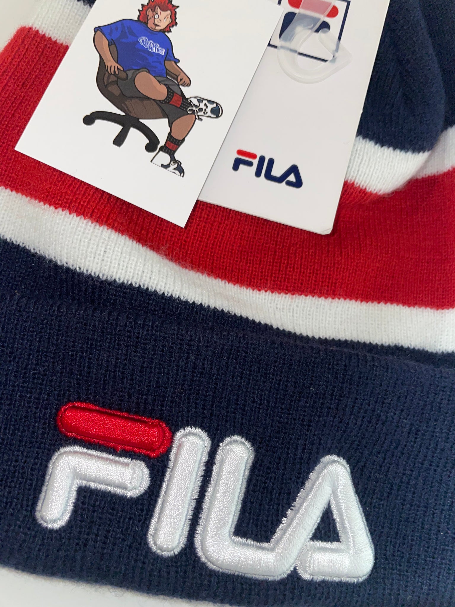 FILA Pom Beanie Multi- Colored