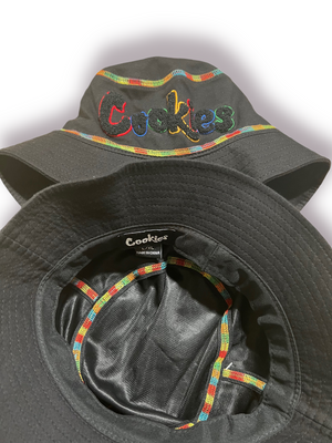 Cookies Pushin' Weight Black Bucket Hat