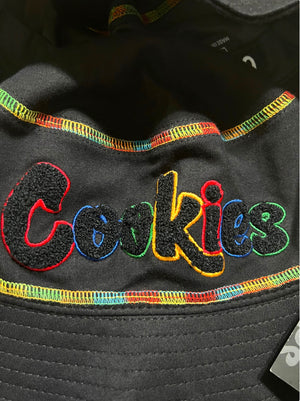 Cookies Pushin' Weight Black Bucket Hat