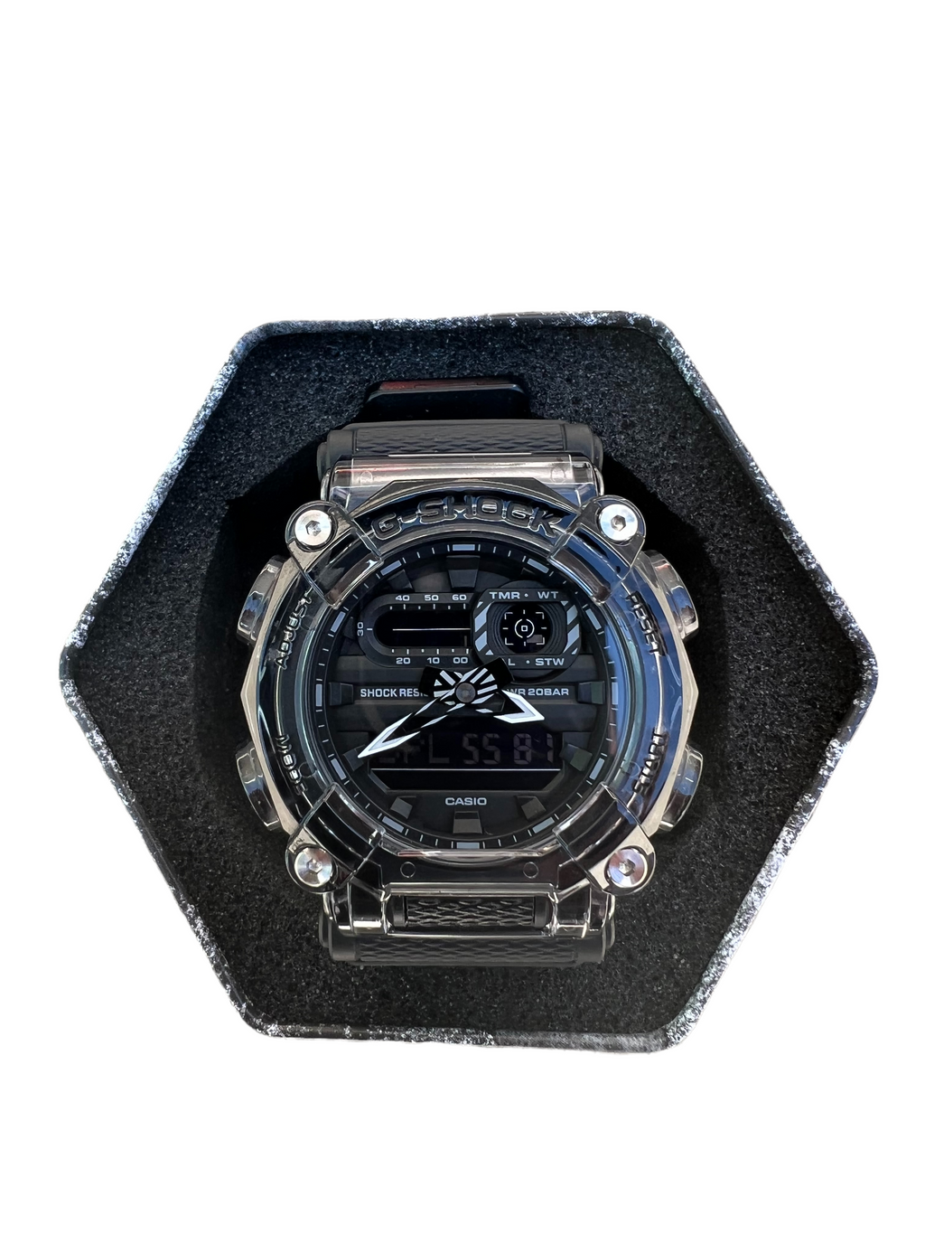 G-Shock GA900SKE-8A Transparent Grey Digital & Analog Watch