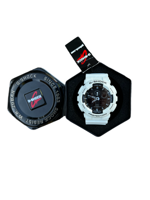 Casio G- Shock GA100L-7A Military Layered White Watch