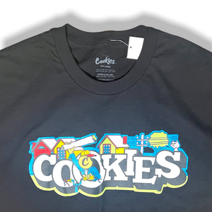 Cookies Paper Route Black T-Shirt