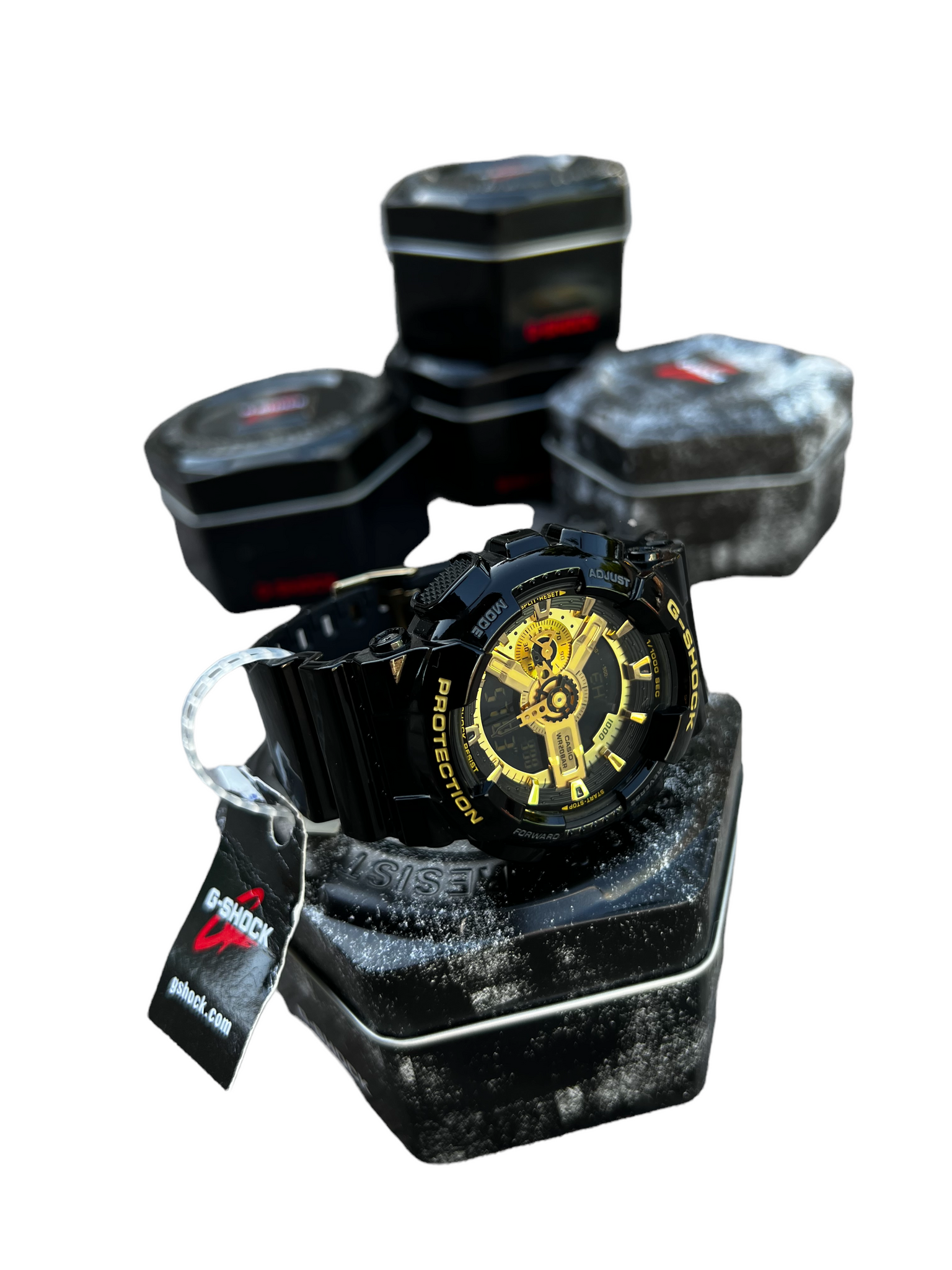 G-Shock GA110GB-1A Black & Gold Watch