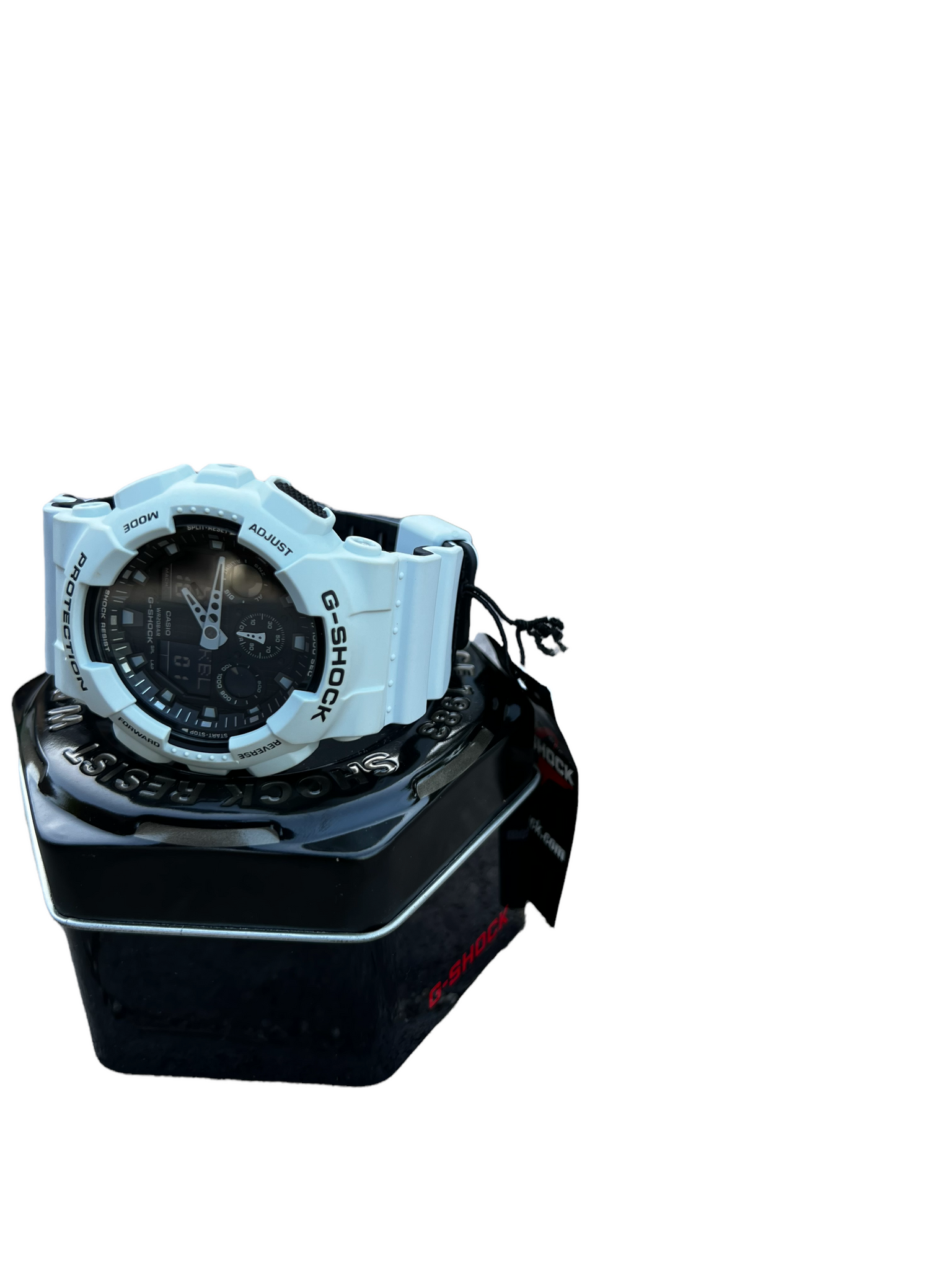 Casio G- Shock GA100L-7A Military Layered White Watch