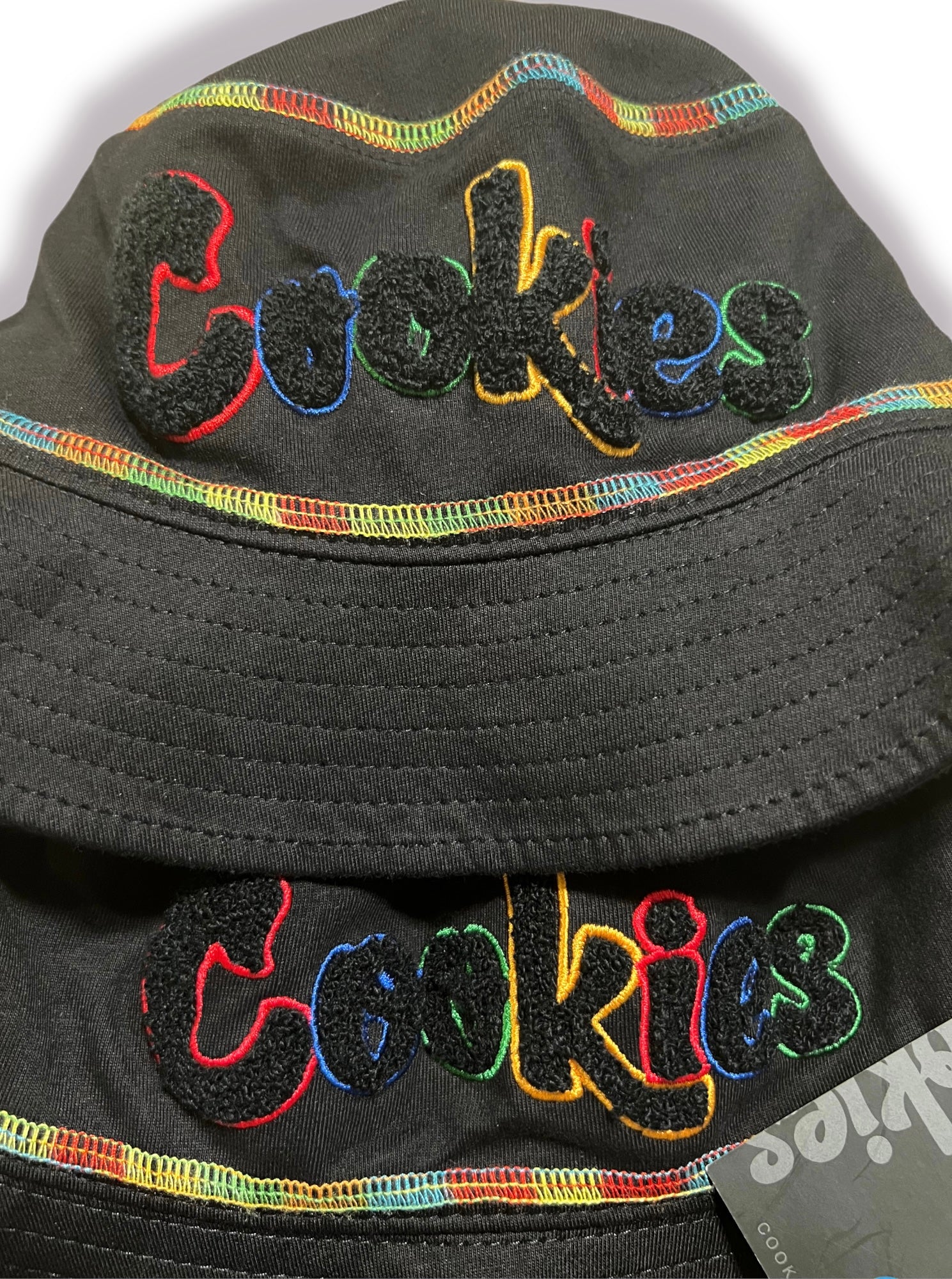 Cookies Pushin' Weight Black Bucket Hat