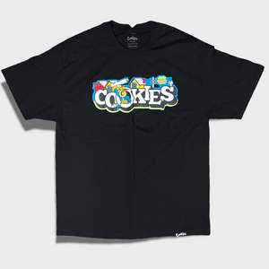 Cookies Paper Route Black T-Shirt