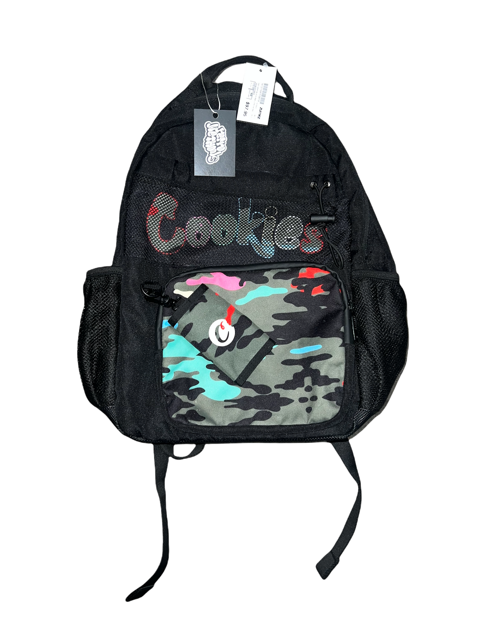 Cookies Escobar Smell Proof Black Camo Backpack