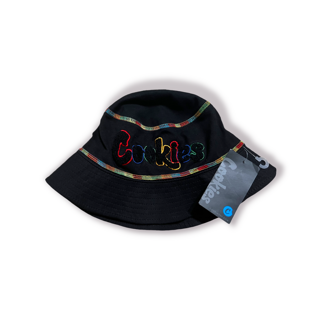 Cookies Pushin' Weight Black Bucket Hat