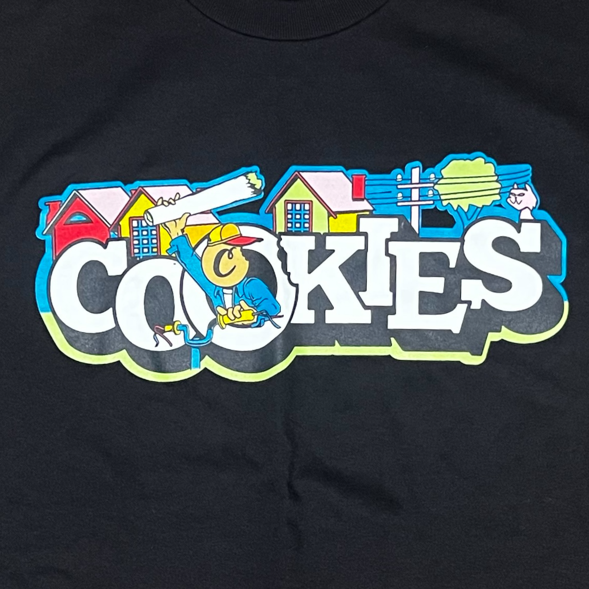 Cookies Paper Route Black T-Shirt