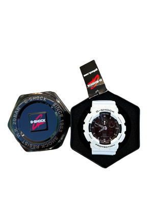 Casio G- Shock GA100L-7A Military Layered White Watch