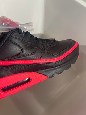 Nike Air Max x Undefeated 90 (Black Solar Red)