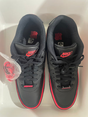 Nike Air Max x Undefeated 90 (Black Solar Red)